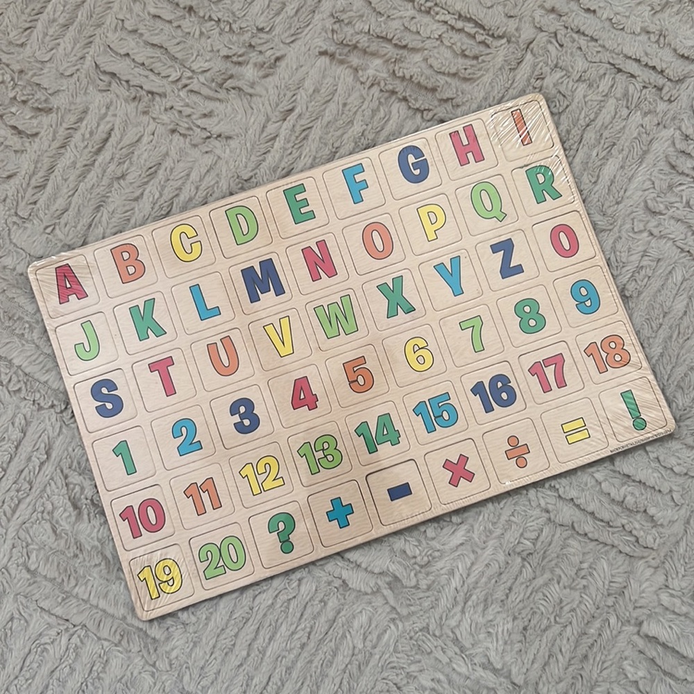 Number and Letter magnet set, 54 magnets 
New in sealed packaging - Picture 6 of 16